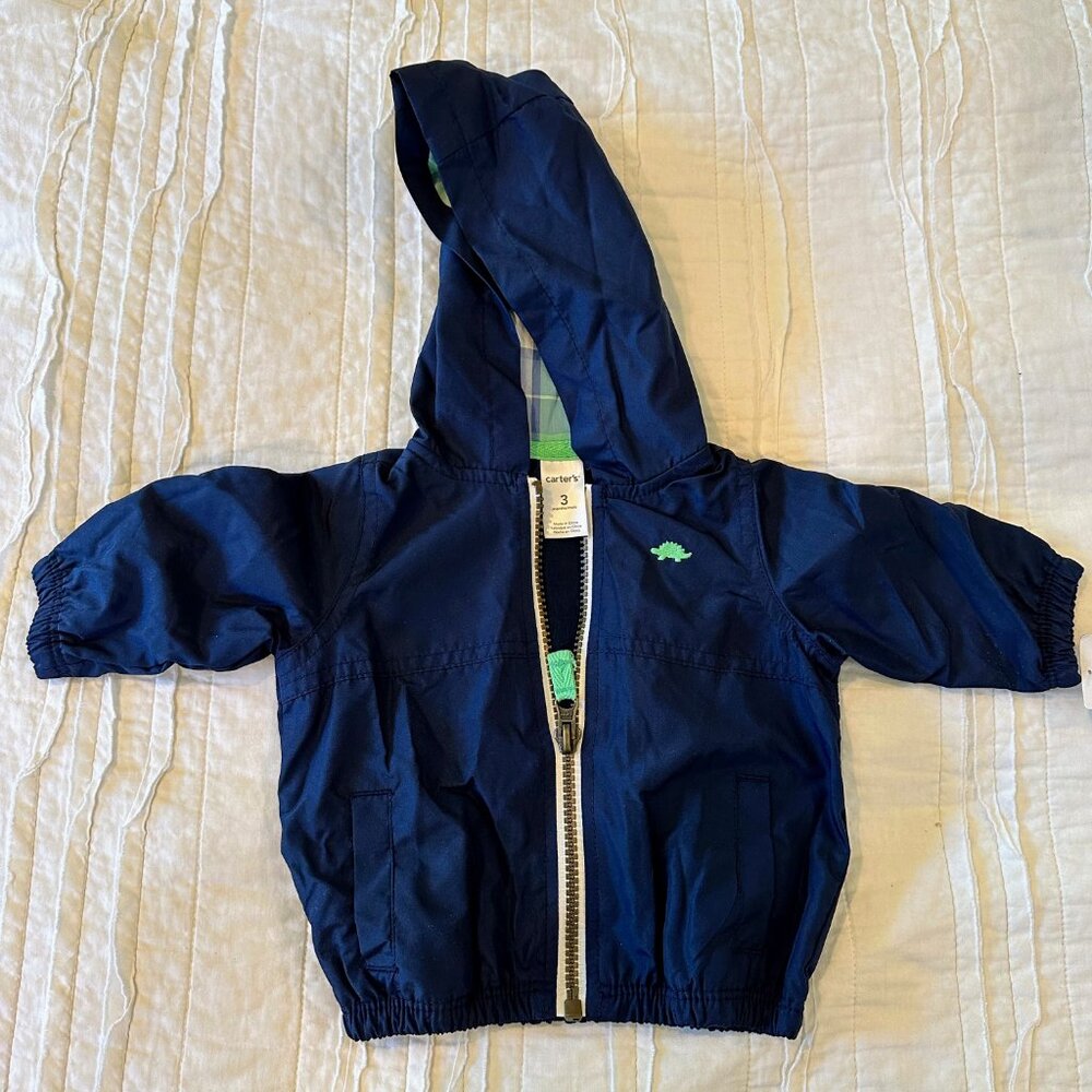 NWT Carters 3 month rain coat